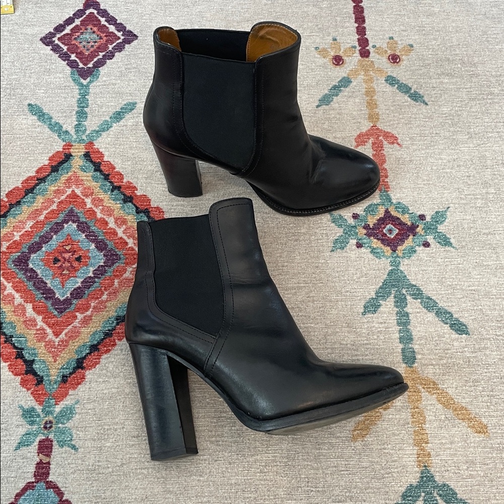 Ralph Lauren Collection Block heel ankle boots